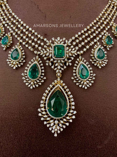 18k VVS EF Diamond Necklace