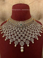 18k VVS EF Diamond Choker