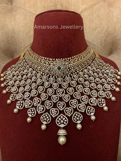 18k VVS EF Diamond Choker