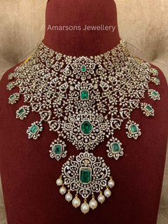 18k VVS EF Diamond Choker