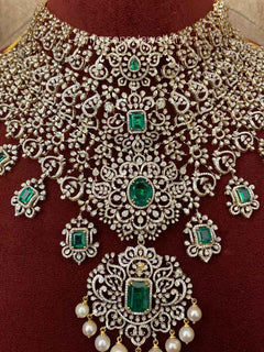 18k VVS EF Diamond Choker