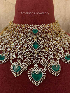 18k VVS EF Diamond Choker