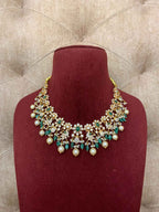 22K Gold Necklace Set (GNS 1141)