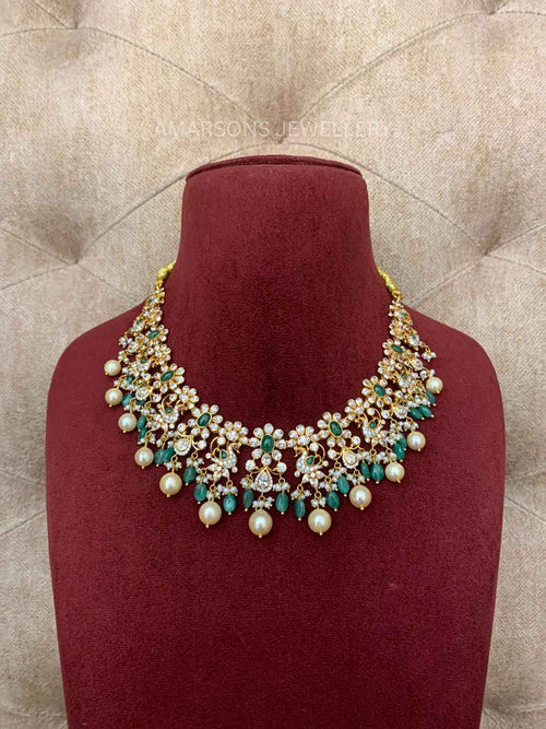 22K Gold Necklace Set (GNS 1141)