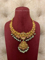 22K Gold Necklace Set (GNS-1812)