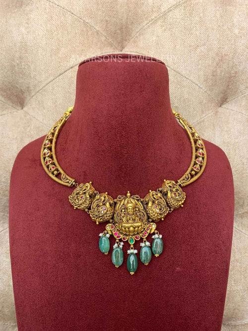 22K Gold Necklace Set (GNS-1822)