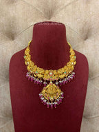 22K Gold Necklace Set (GNS-1944)
