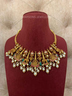 22K Gold Necklace Set (GNS-2137)