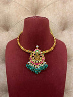 22K Gold Necklace Set (GNS-7417)