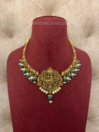 22K Gold Necklace Set (GNS-7872)